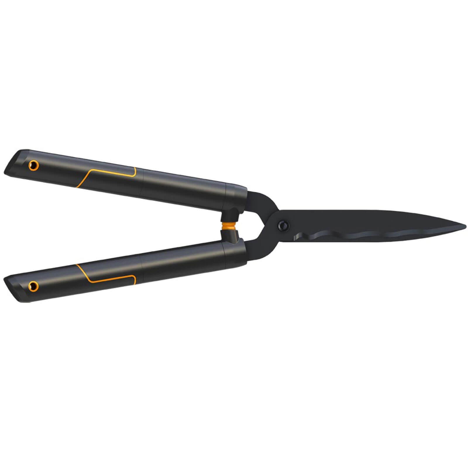 Image of Fiskars HS22 SingleStep Hedge Shears with Wavy Blade 580mm Long