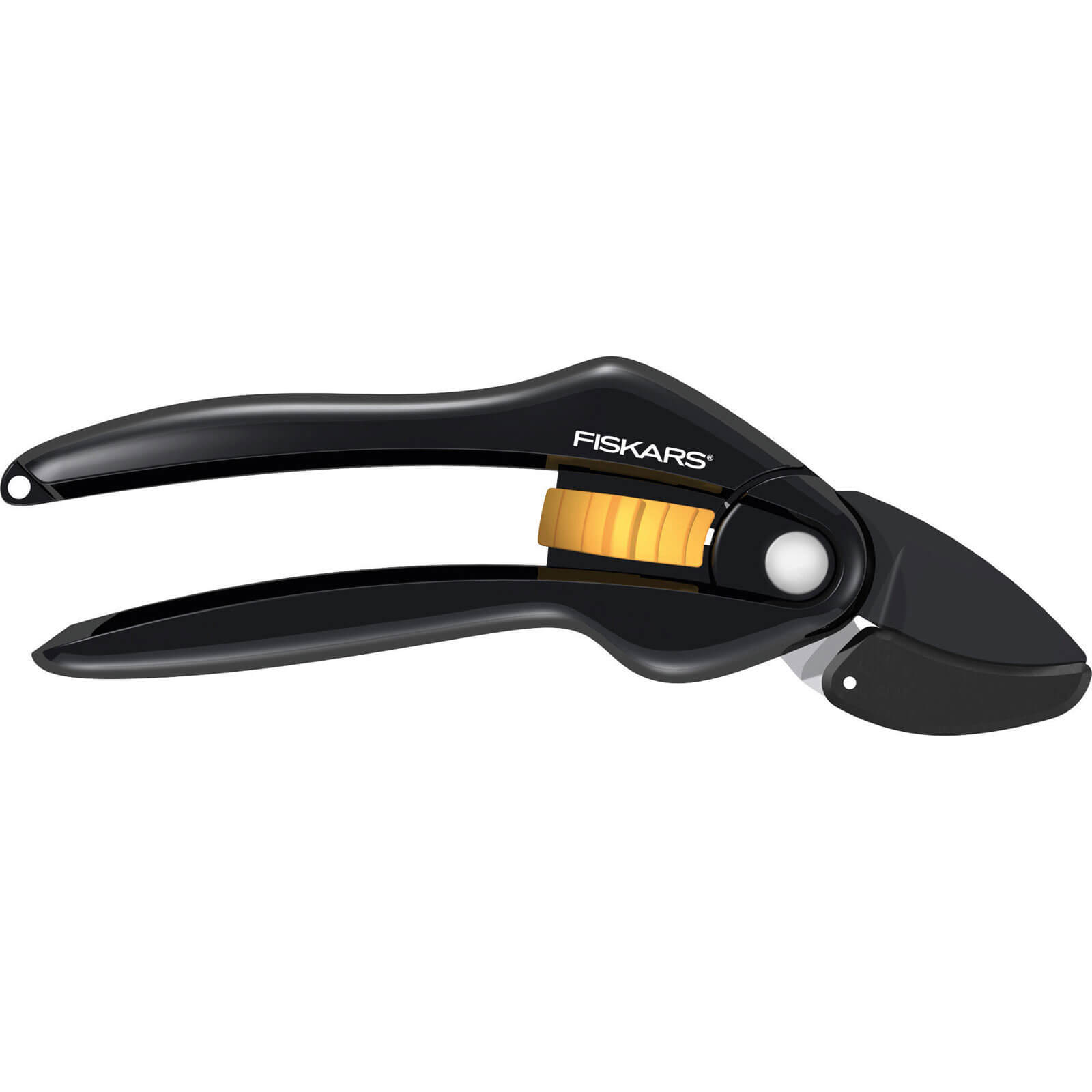 Image of Fiskars P25 SingleStep Anvil Secateurs 22mm Max Cut 200mm Long