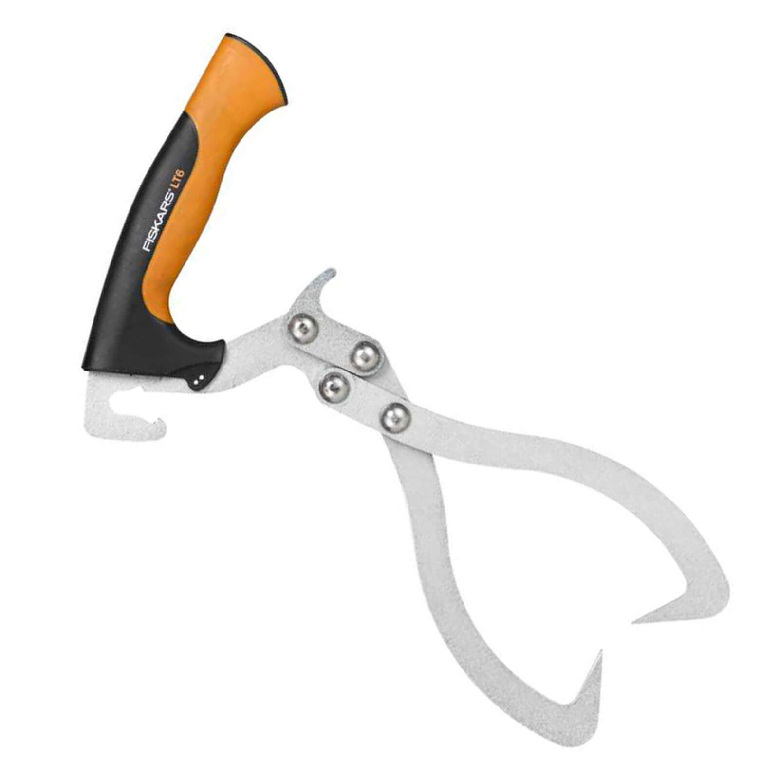 Image of Fiskars LT6 WoodXpert Log Tongs for Lifting and Transporting Logs