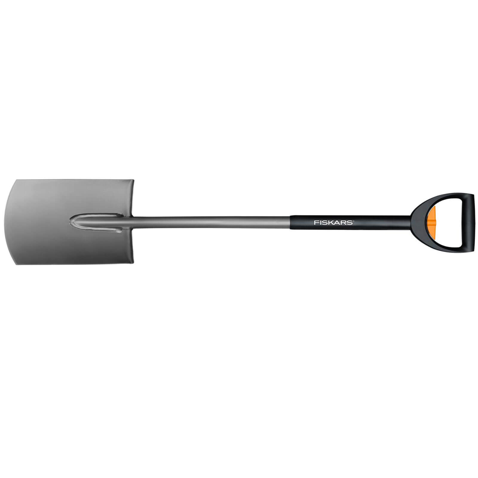 Image of Fiskars Telescopic Rounded Garden Spade 105 125 Metre Long