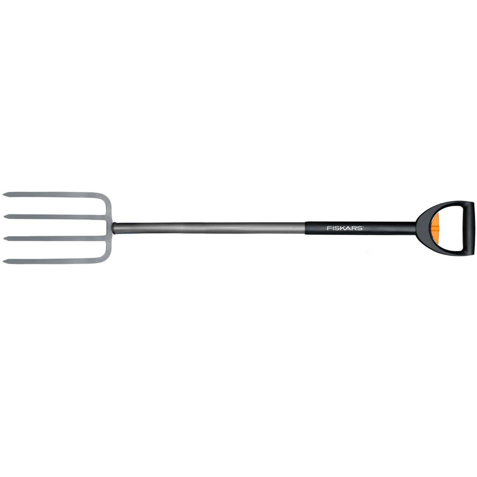 Image of Fiskars Telescopic Garden Digging Fork 105 125 Metre Long