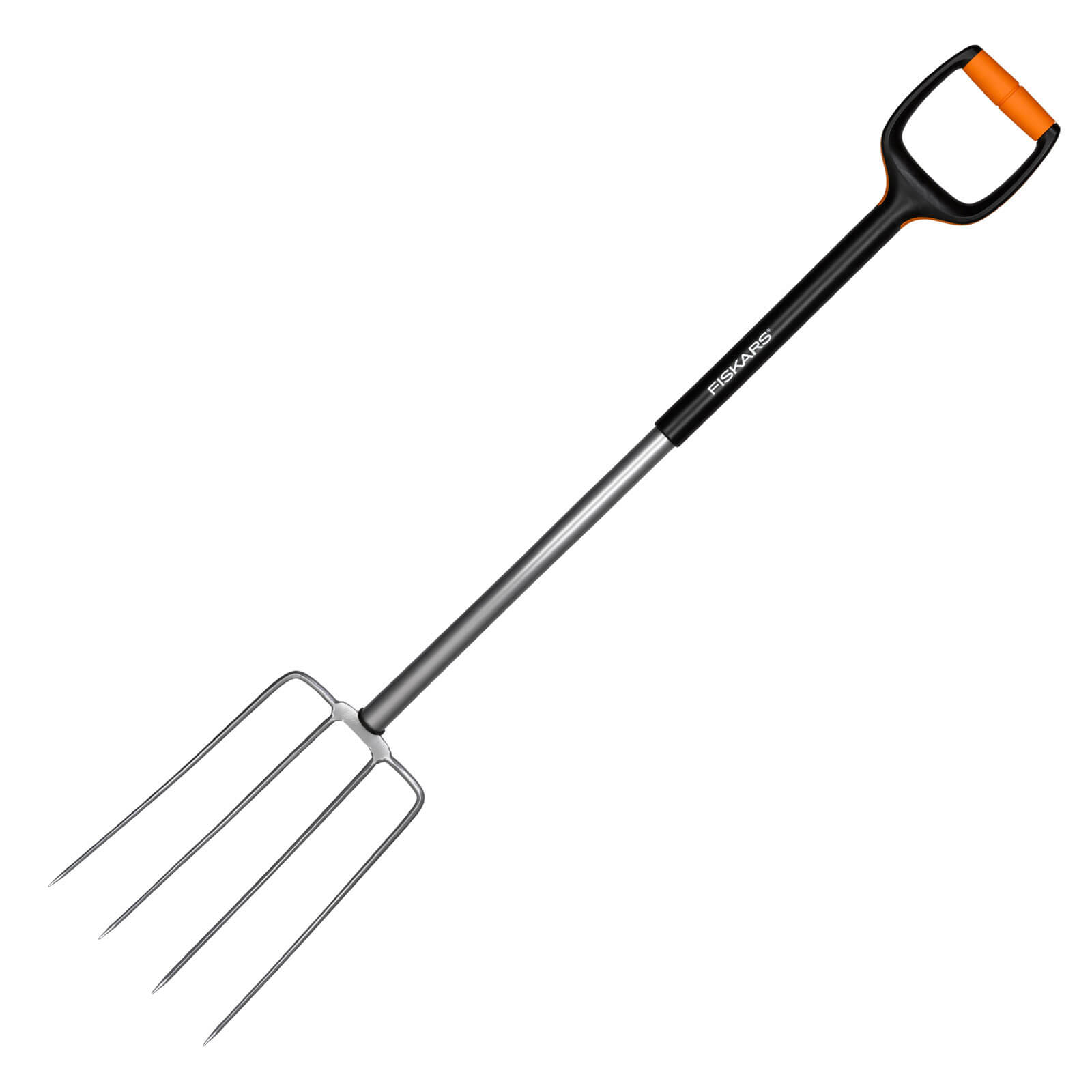 Image of Fiskars Xact Manure and Composting Fork 1200mm Long