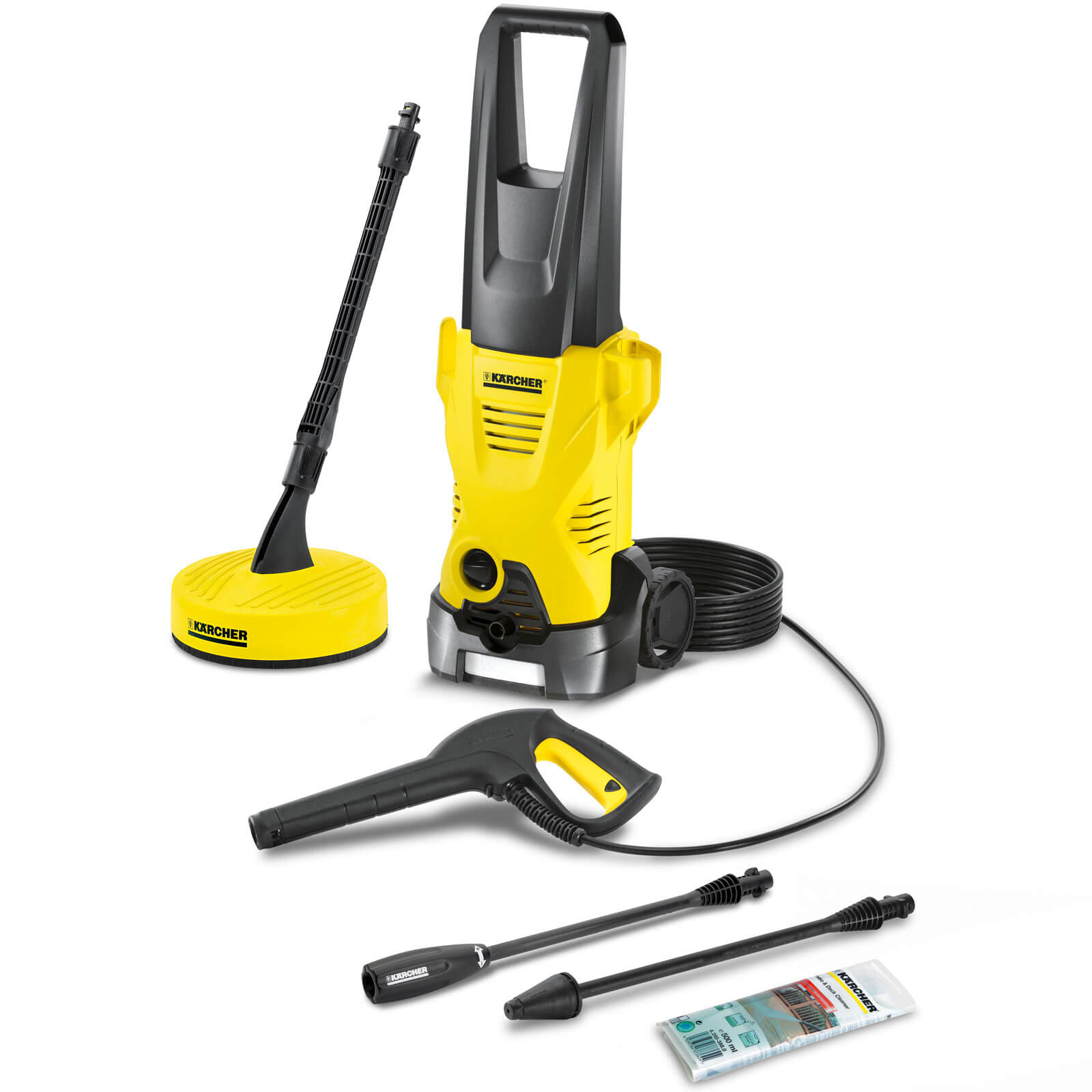 Image of Karcher K2 Premium Home Pressure Washer with Patio Cleaner 110 Bar 1400w 240v