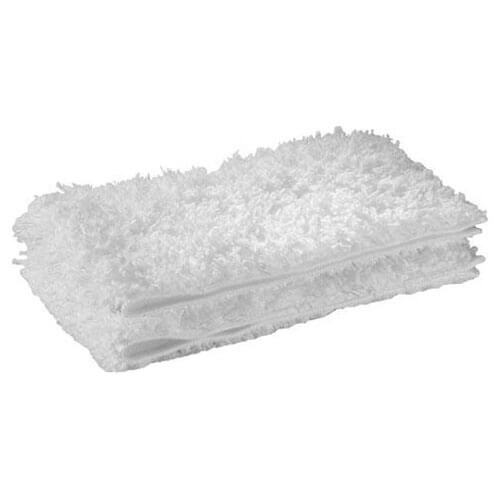 Image of Karcher Pack of 2 Floor Tool Microfibre Cloths for SC DE 4002 and SG 44 Steam Cleaners