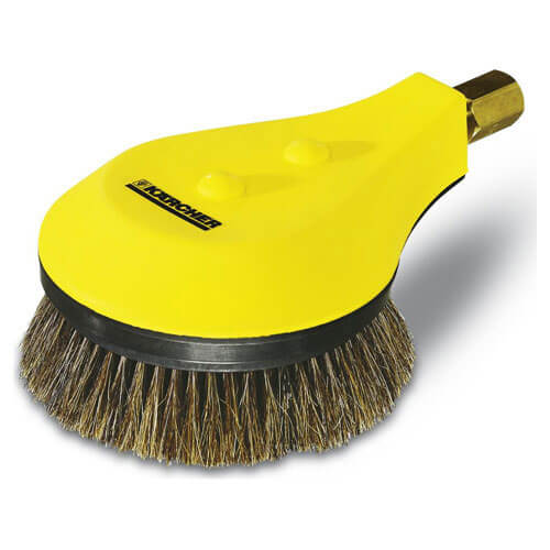 Image of Karcher Basic Natural Bristle Rotating Wash Brush for HD and HDS Pressure Washers