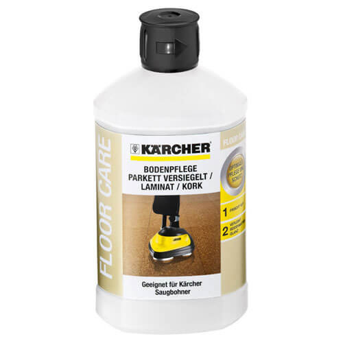 Image of karcher rm 531 floor care polish for fp222 fp303 and fp306 floor polishers for sealed varnished laminate floors