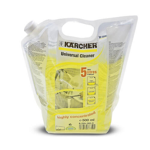 Image of Karcher Concentrate Universal Detergent Cleaner Pouch Makes 5 Litres for Pressure Washers