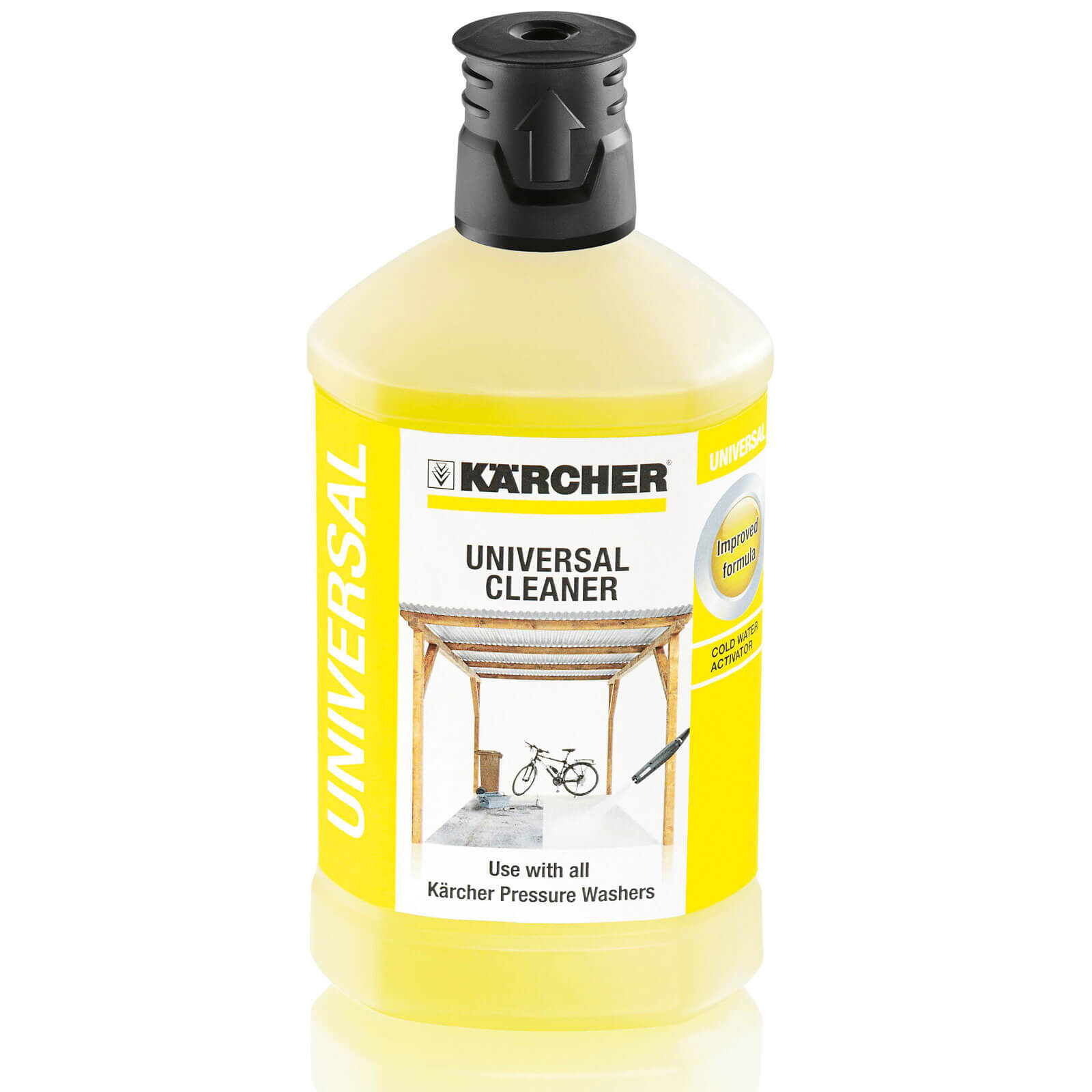 Image of Karcher RM 555 Universal All Purpose Plug n Clean Detergent 1 Litre for Pressure Washers