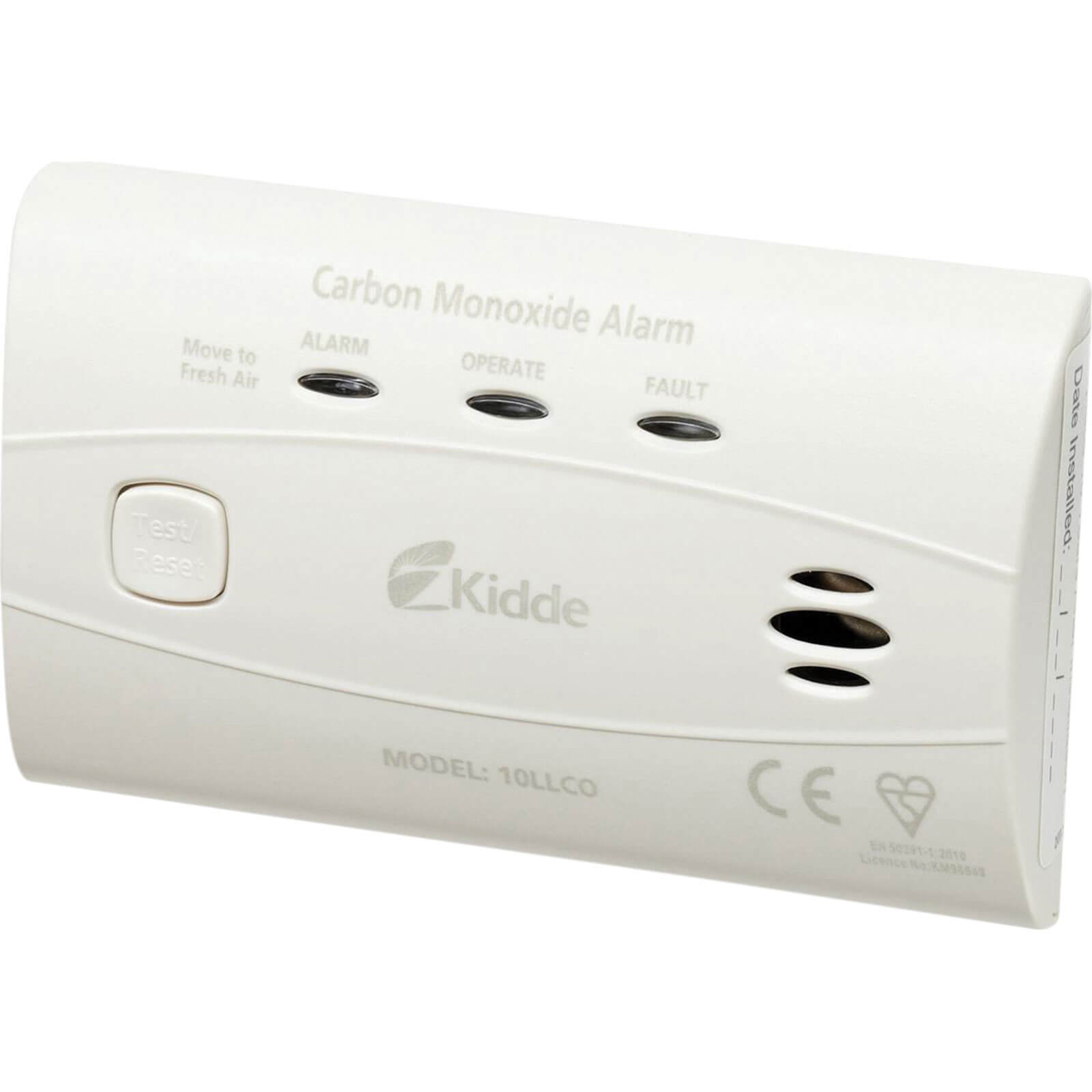 Image of Kidde 10 Year Carbon Monoxide Alarm with Sealed Battery