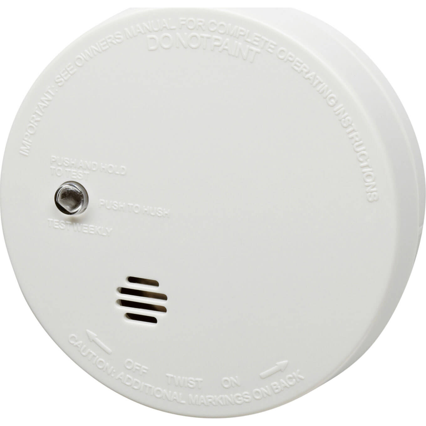 Image of Kidde Ionisation Smoke Alarm with 9v Battery