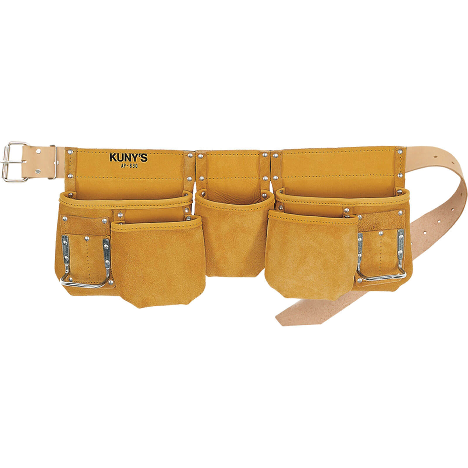 Image of Kunys Carpenters 5 Pocket Full Grain Apron