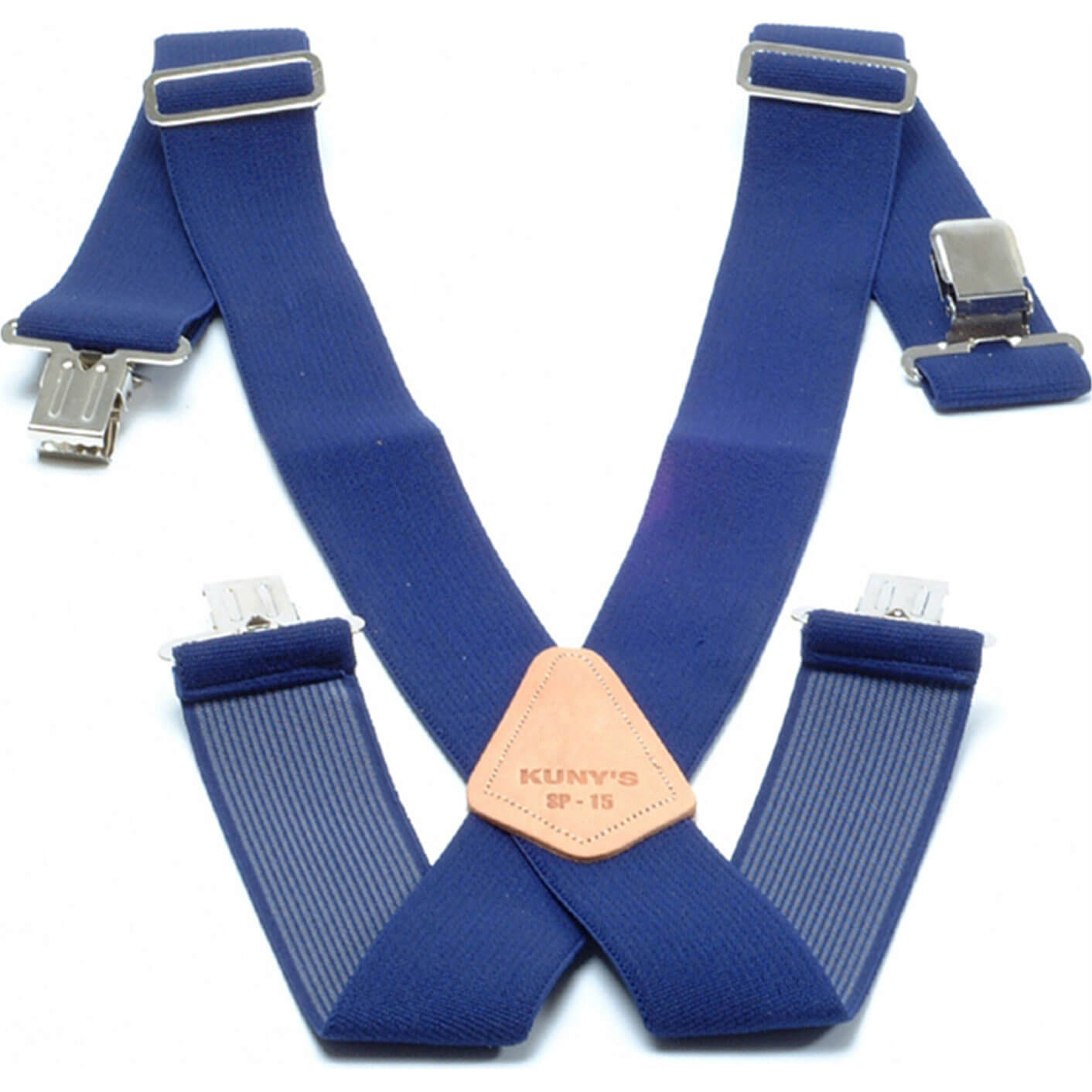 Image of Kunys Navy Braces 2 Wide