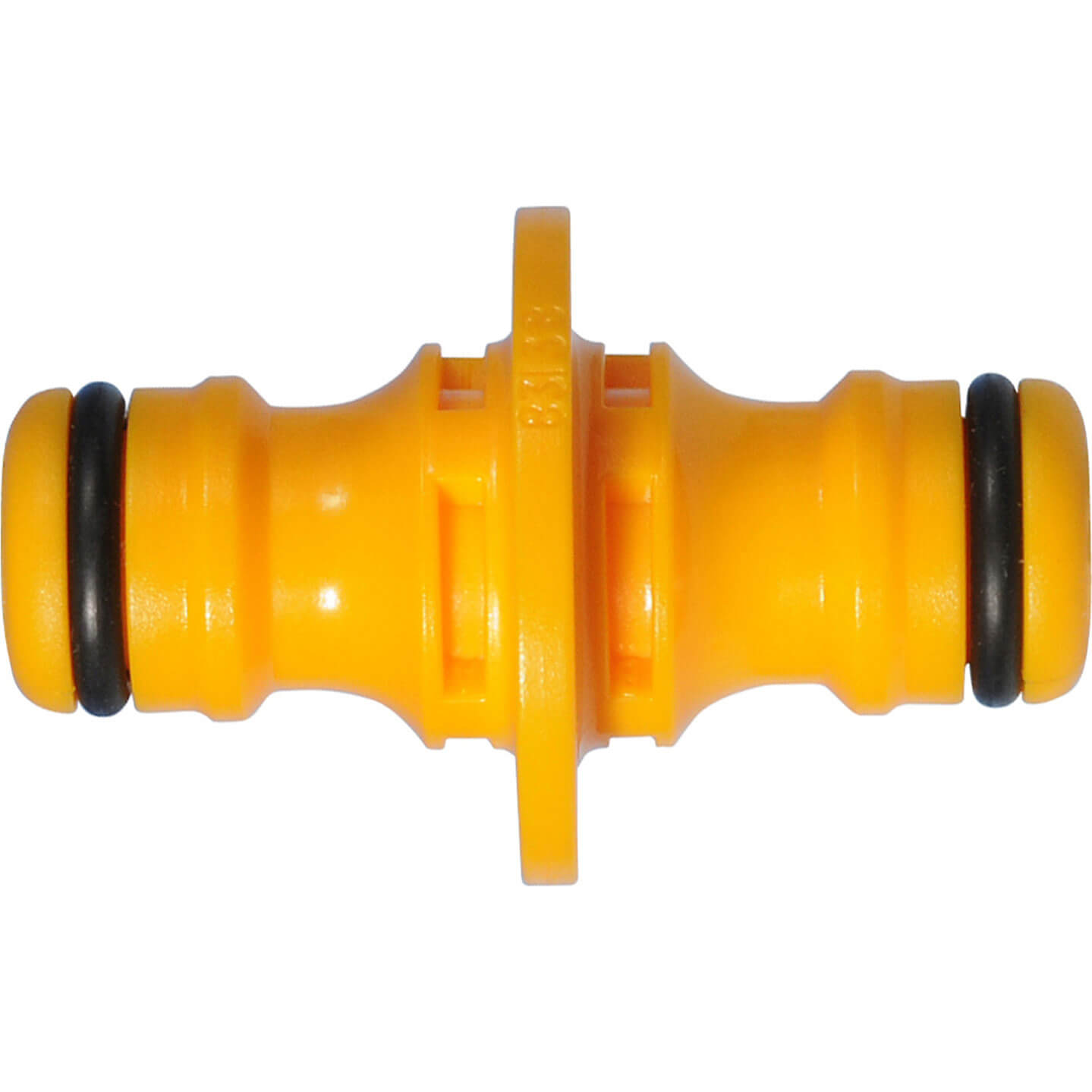 Image of Hozelock Plastic Double Ended Male Hose Pipe Connector