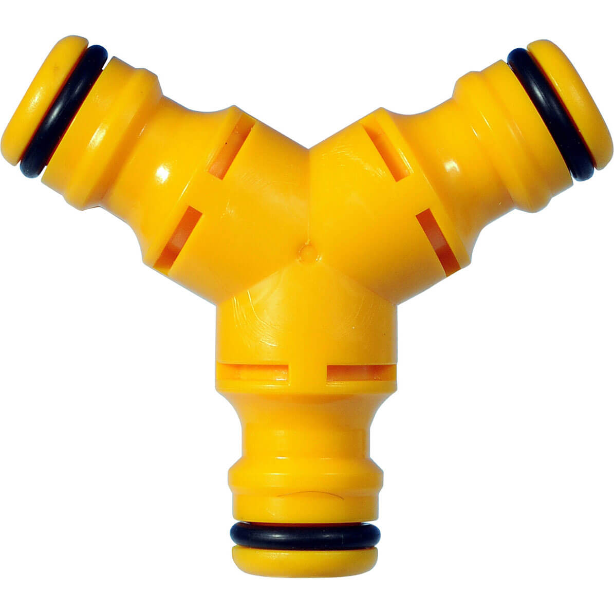 Image of Hozelock Plastic Y Connector for Hose Pipes