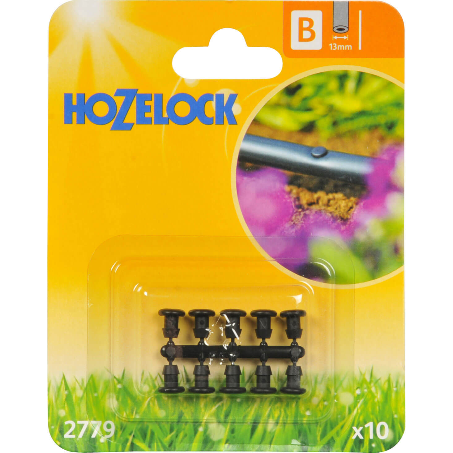 Image of Hozelock Blanking Plug Pack of 10 for 13mm Auto Watering System