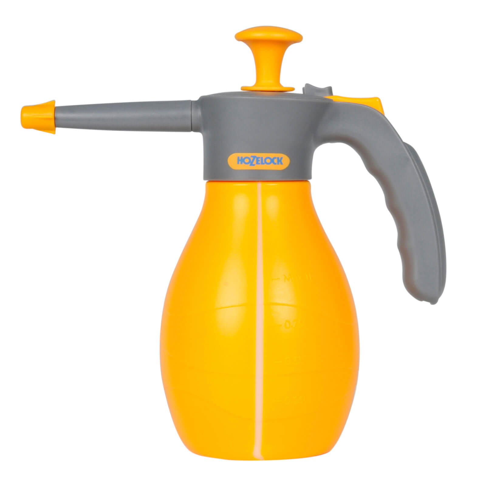 Image of Hozelock Pressure Water Sprayer with Long Reach Nozzle 1 Litre