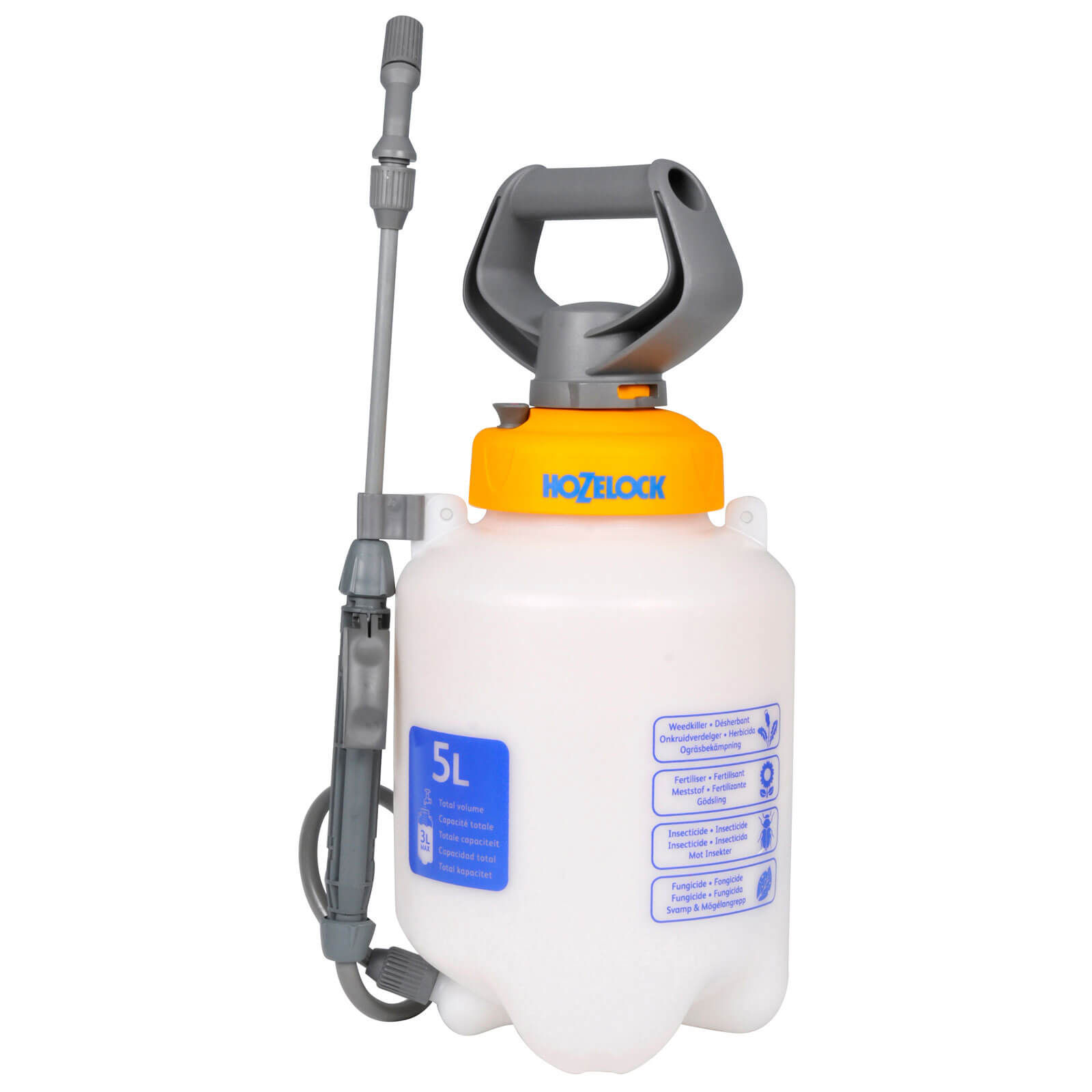 Image of Hozelock Standard Pressure Water Sprayer 5 Litres Holds 3 Litres