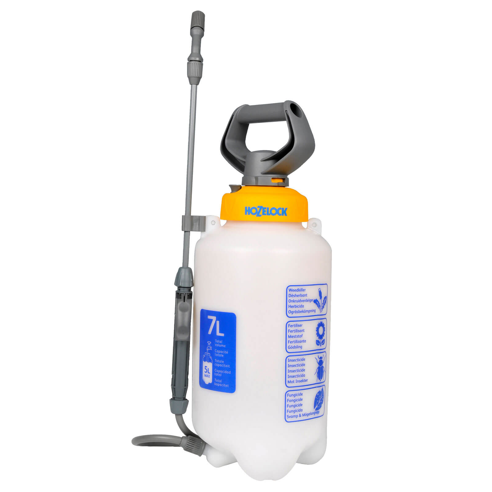 Image of Hozelock Standard Pressure Water Sprayer 7 Litres Holds 5 Litres