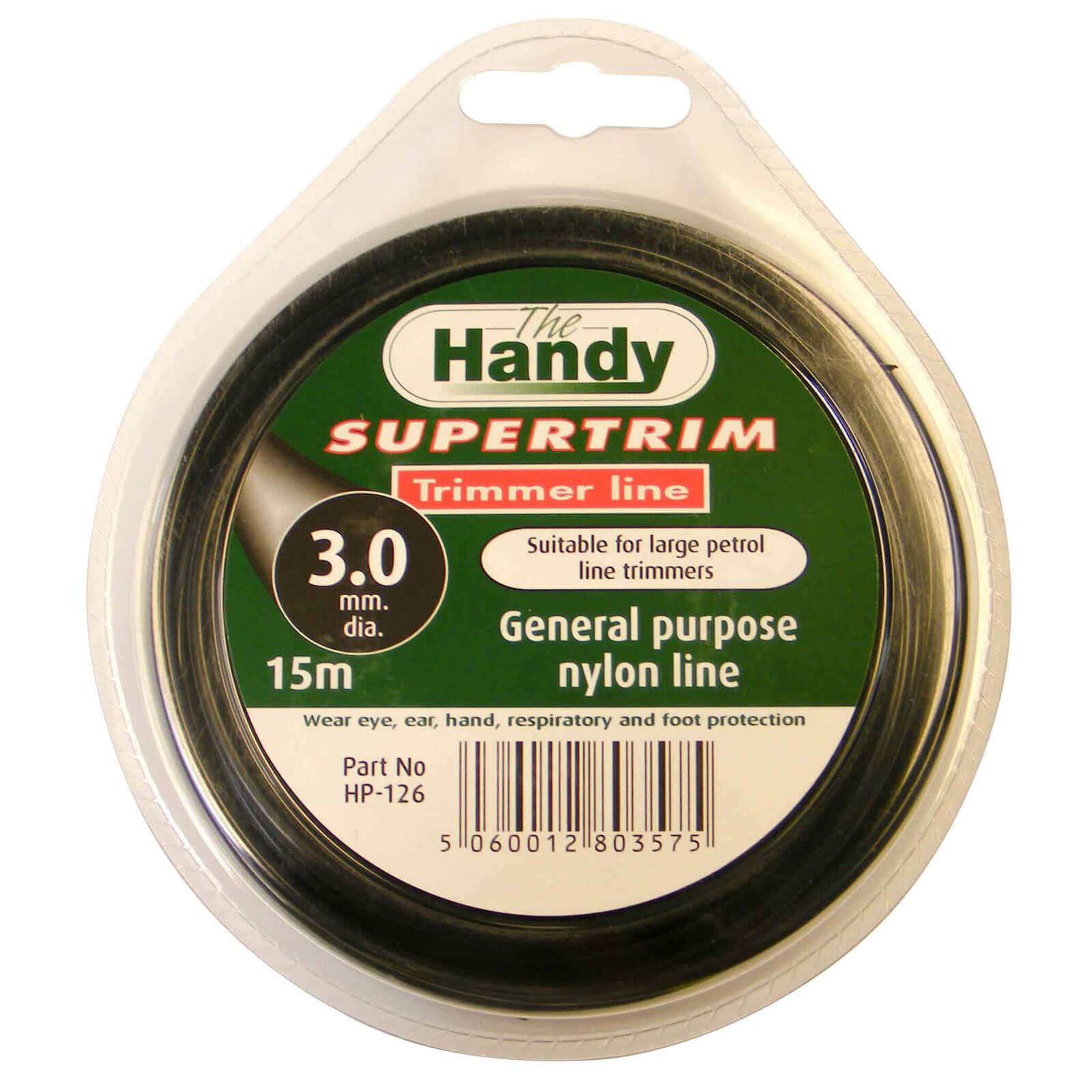 Image of Handy Replacement Standard Nylon Line 3mm x 10 Metre for Grass Trimmers