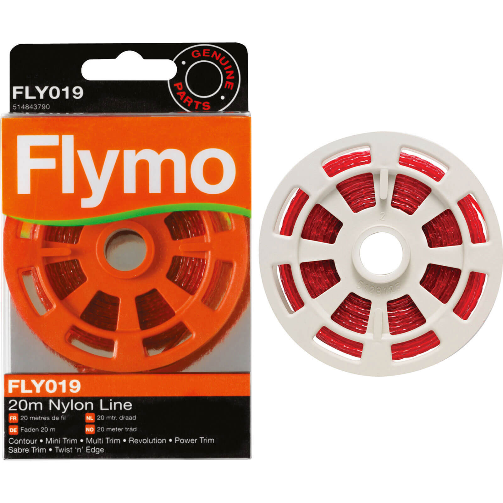 Image of Flymo FLY019 Replacement 20 Metre Nylon Line for Grass Trimmers