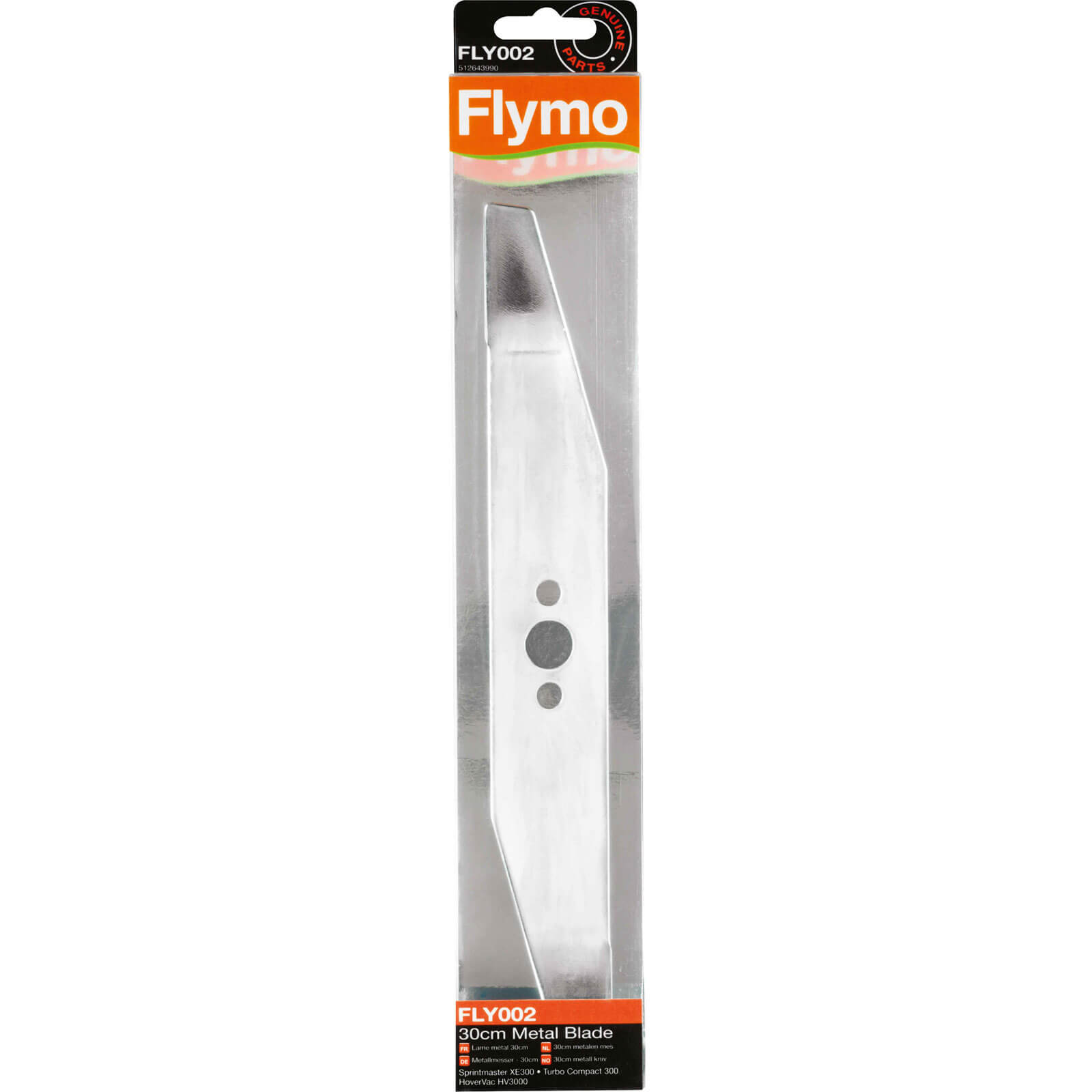 Image of Flymo FLY002 Replacement Metal Blade 30cm for TC300 Sprinter E30s E300 XE300 and HV3000 Lawnmowers