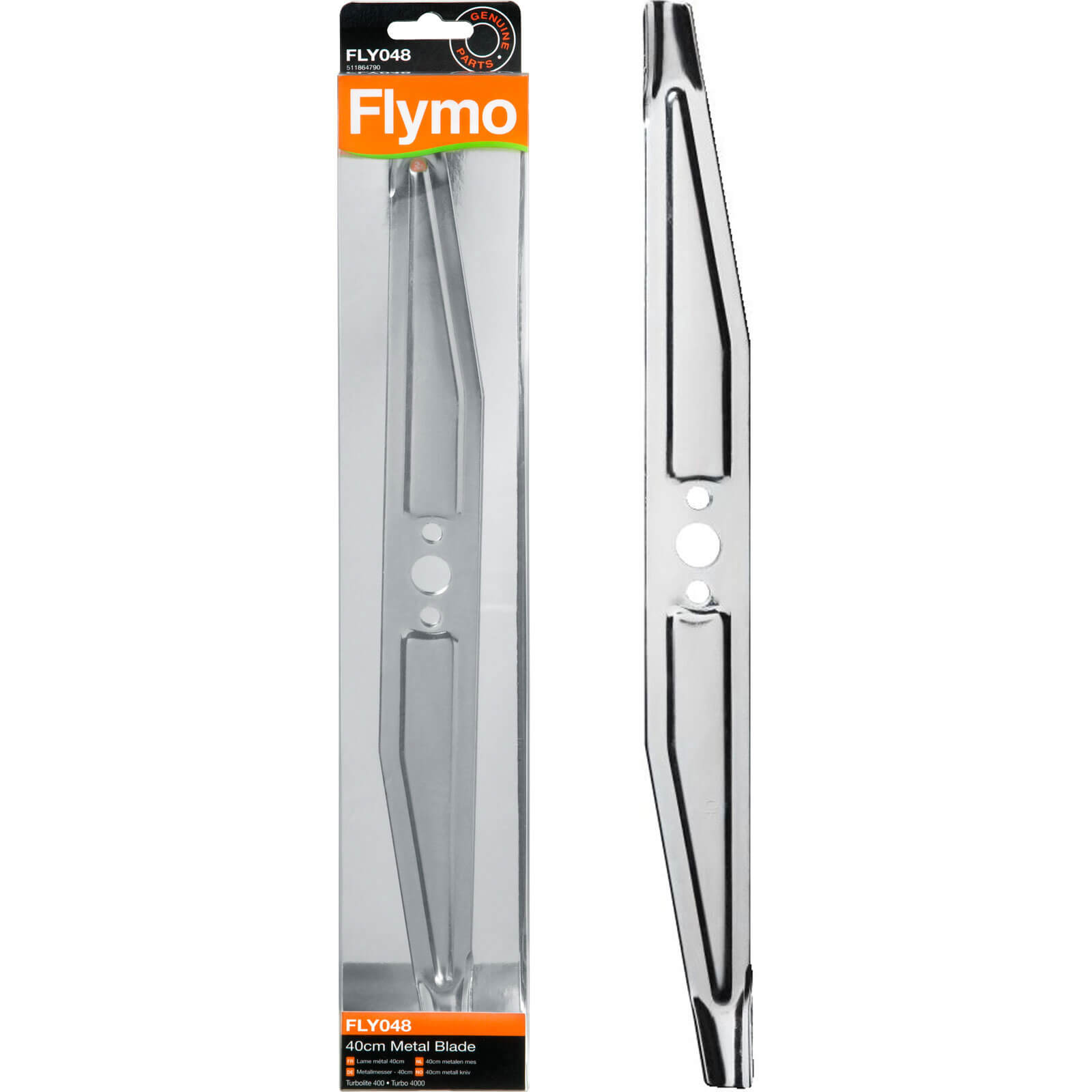 Image of Flymo FLY048 Replacement Metal Blade 40cm for Turbolite 400 Lawnmowers