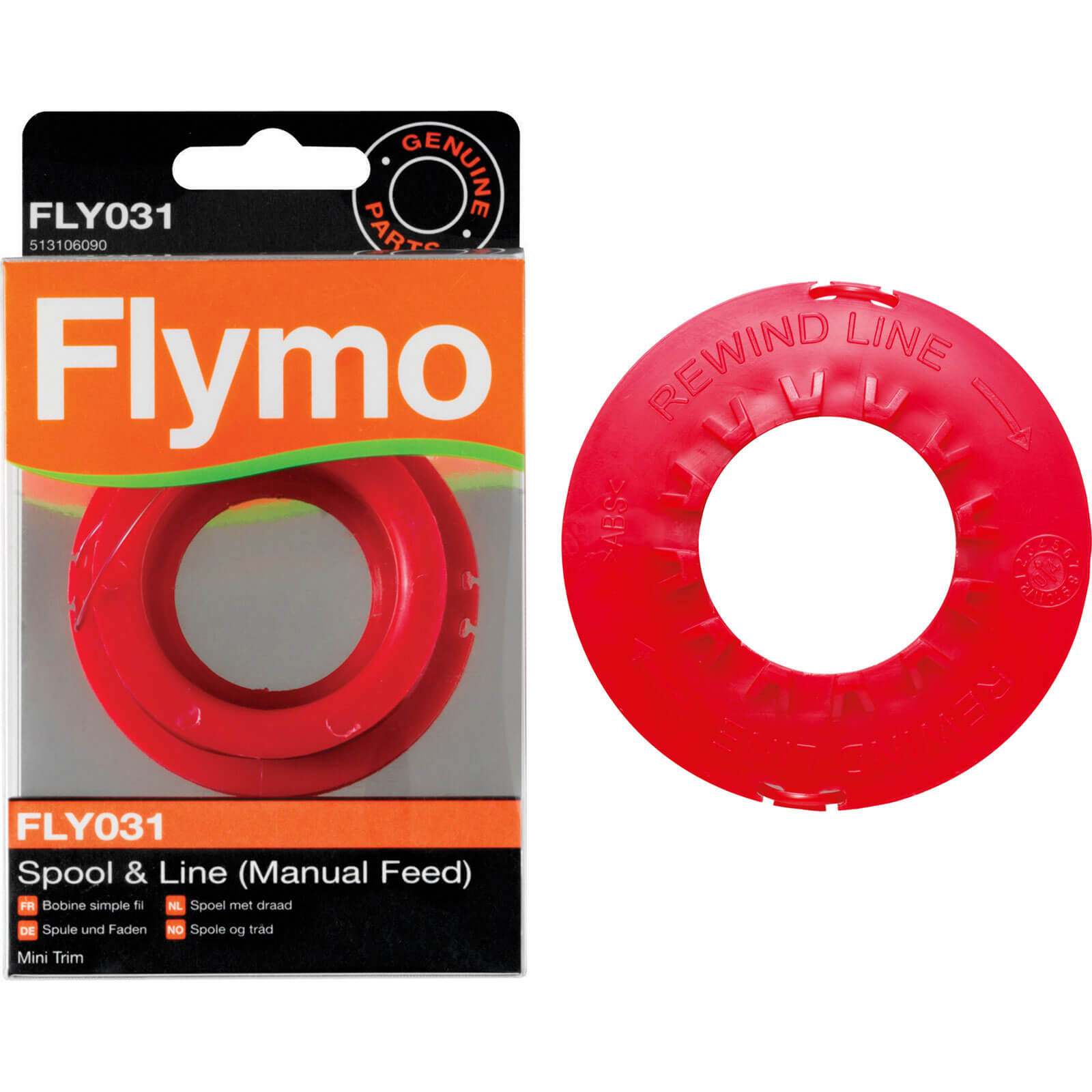 Image of Flymo FLY031 Replacement Spool and Line for Mini Trim Grass Trimmers