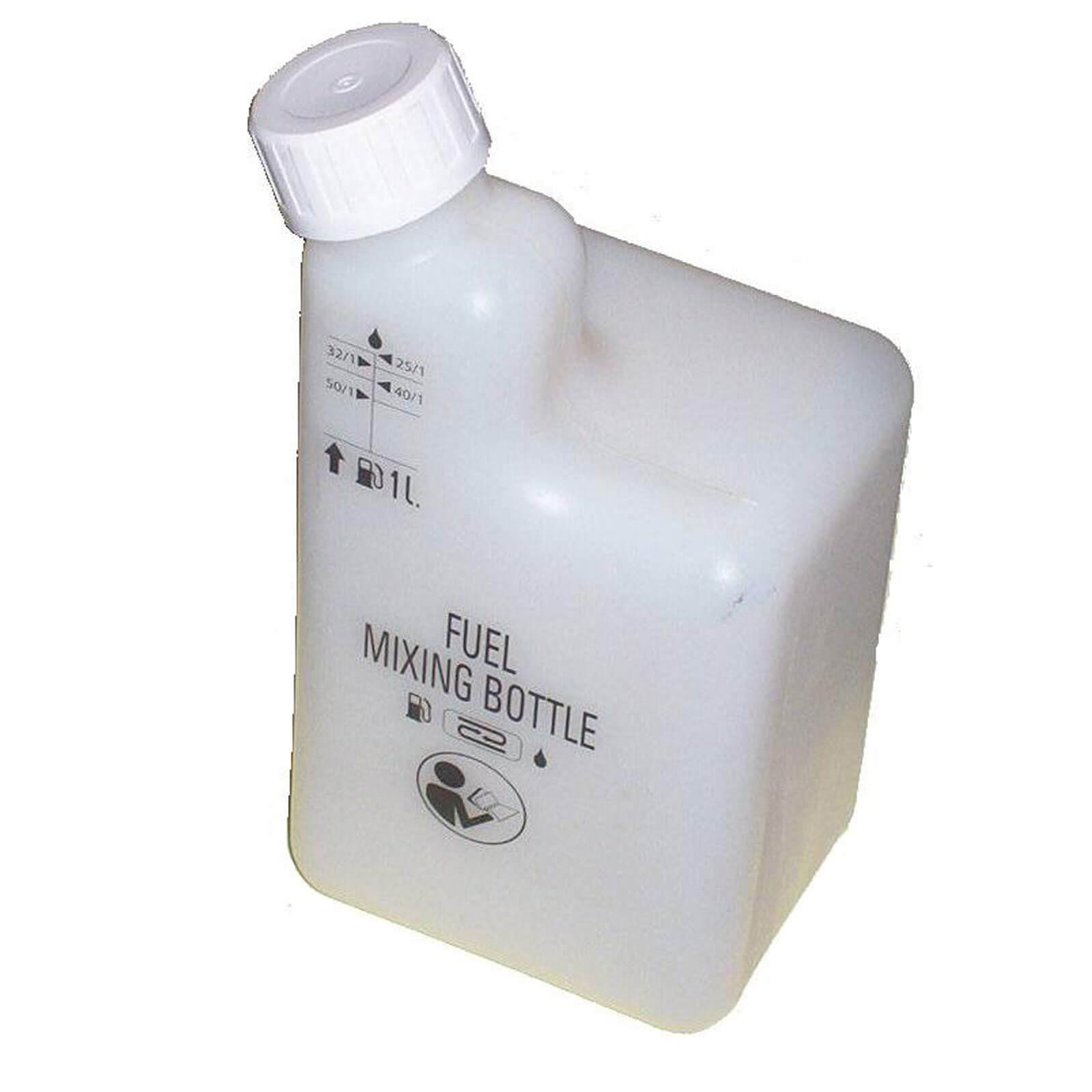 Image of Handy 2 Stroke Petrol Oil Mixing Bottle 1 Litre