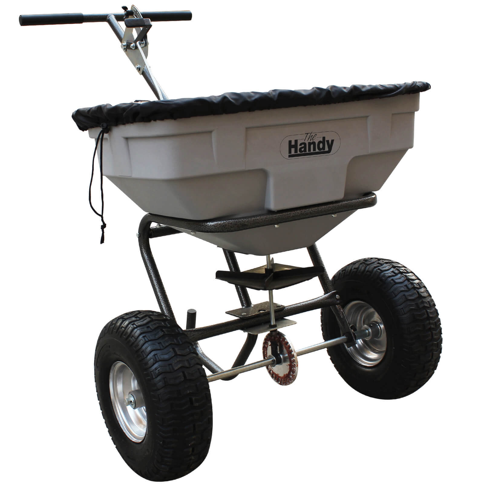 Image of Handy S125 Push Feed Grass and Salt Broadcast Spreader 366 Metre Spread Width 57kg Capacity