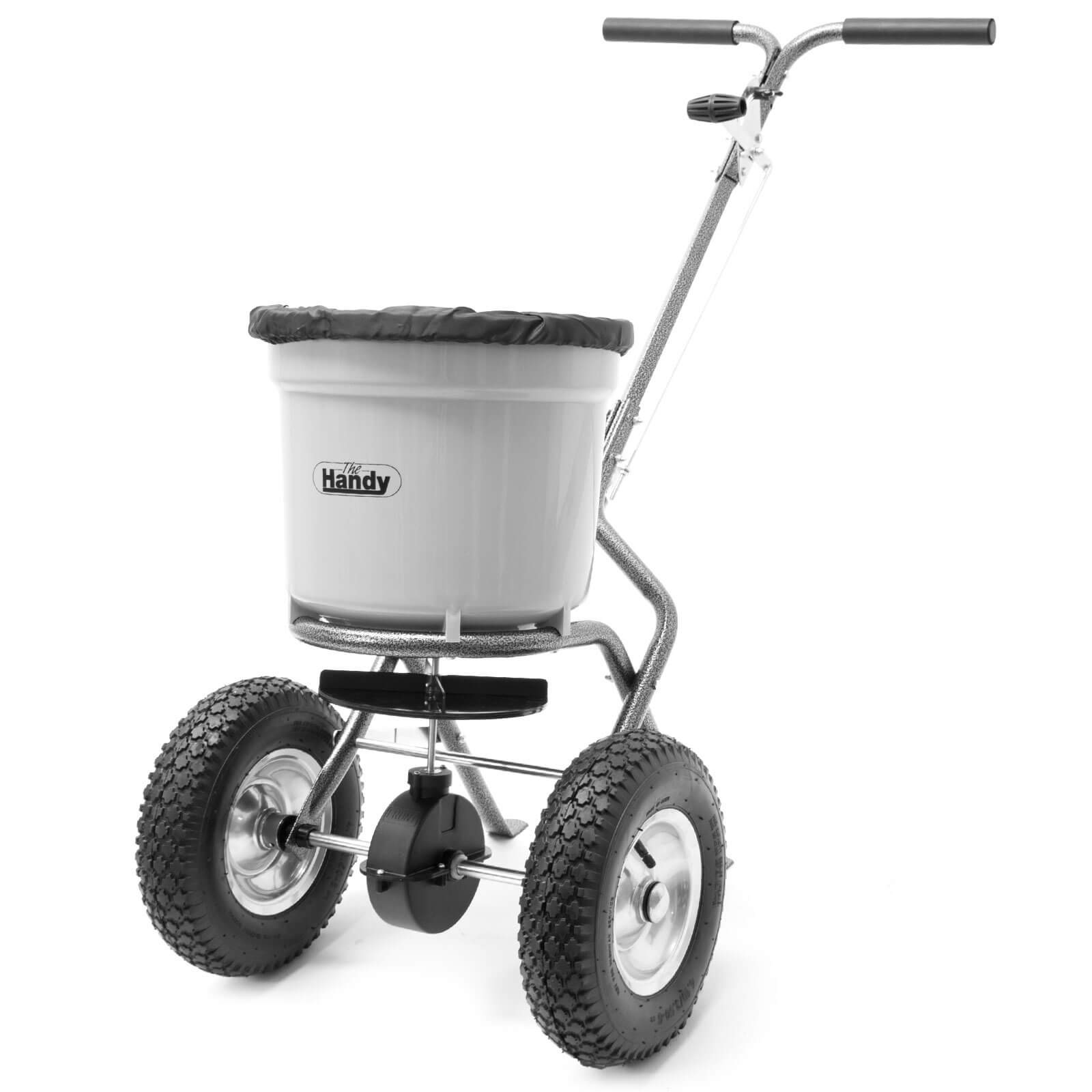 Image of Handy S50 Push Feed Grass and Salt Broadcast Spreader 366 Metre Spread Width 23kg Capacity