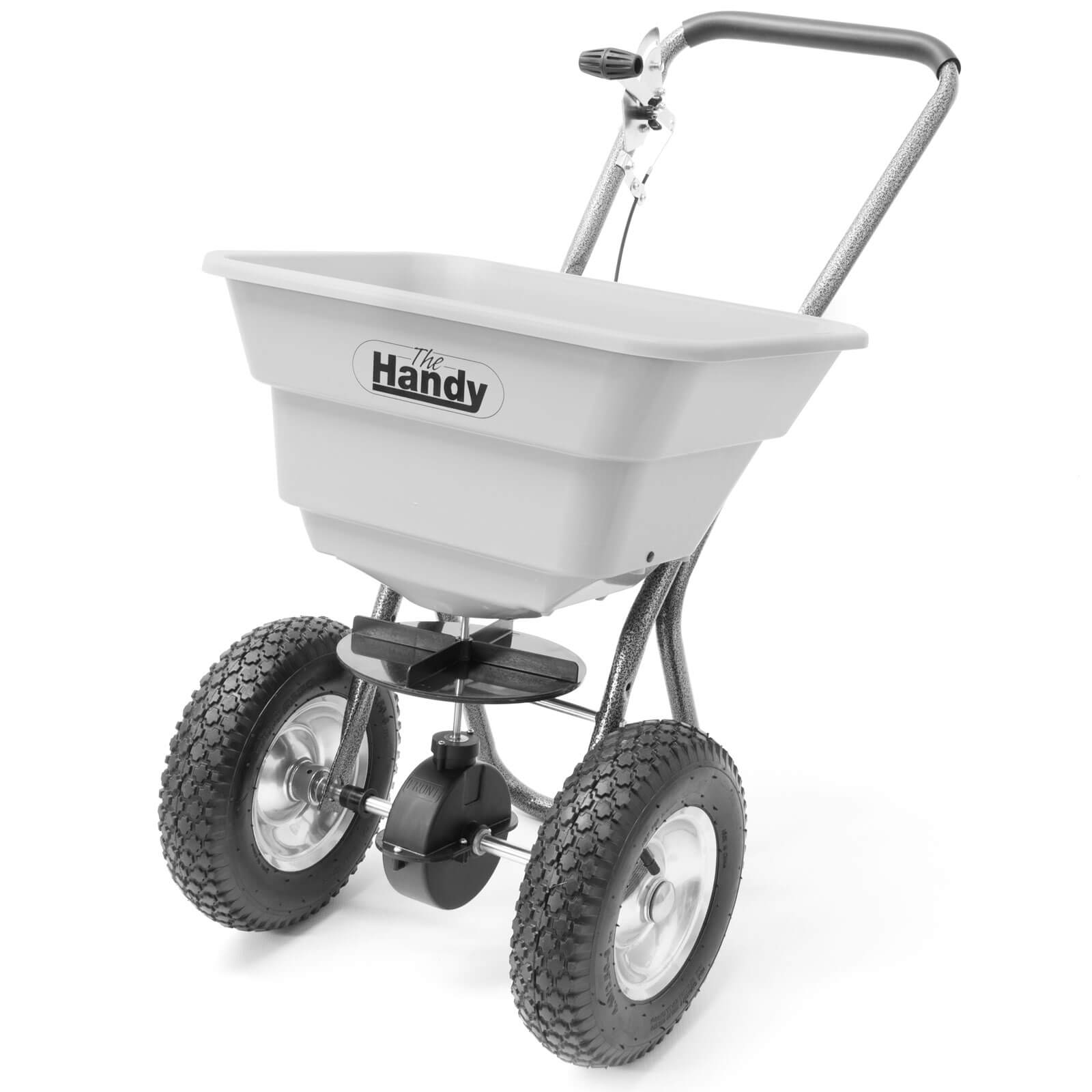 Image of Handy S80 Push Feed Grass and Salt Broadcast Spreader 366 Metre Spread Width 365kg Capacity