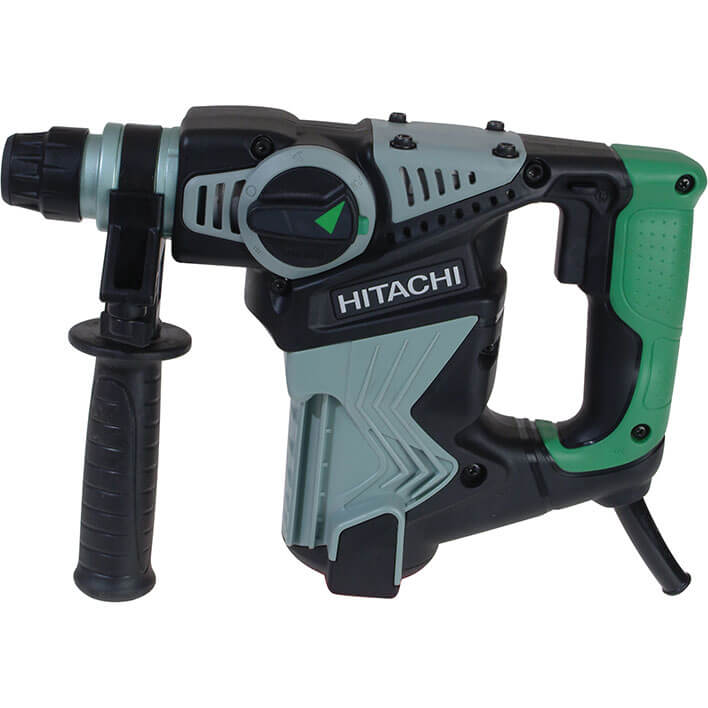 Image of hitachi dh28pc sds plus rotary hammer drill 720w 240v