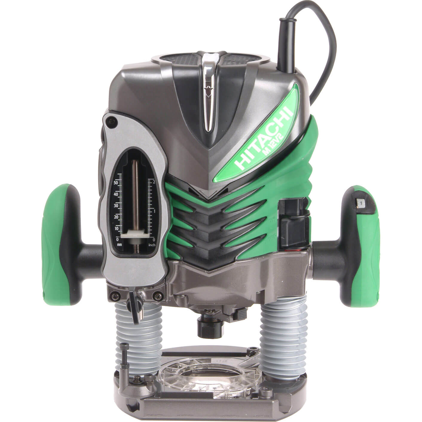 Image of Hitachi M12v2 Plunge Router 12 Shank 1570w 110v