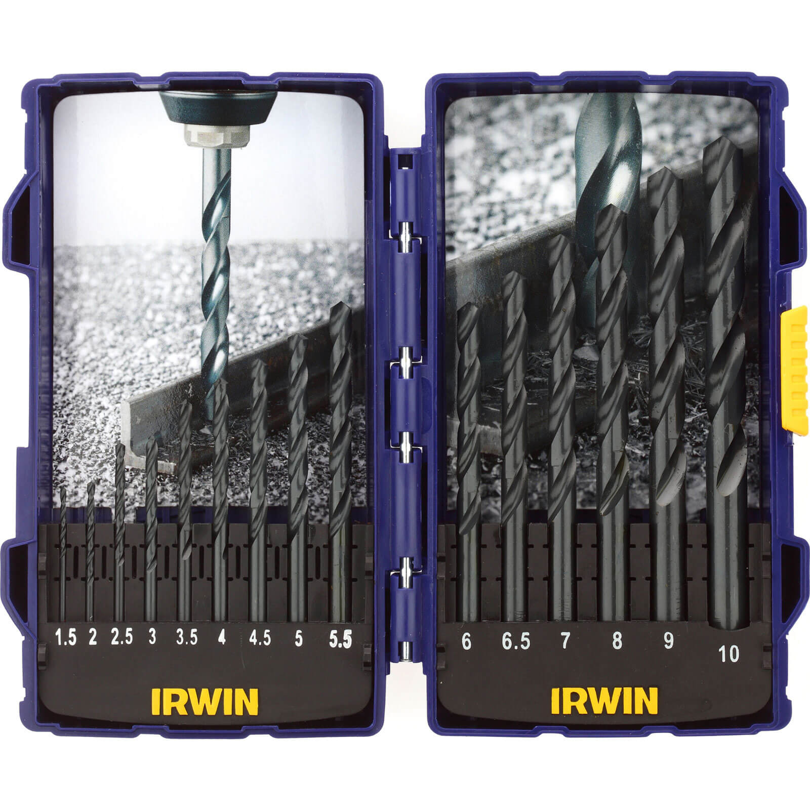 Image of Irwin Pro 15 Piece HSS Drill Bit Set 15 10mm