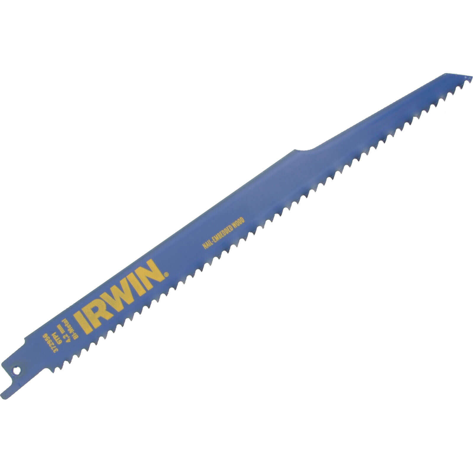 Image of Irwin Sabre Saw Blade 225mm for Wood and Nails Pack of 2