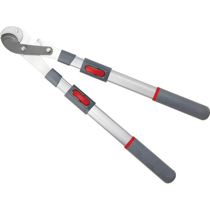 Image of Kent and Stowe Telescopic Anvil Geared Loppers 45mm Max Cut