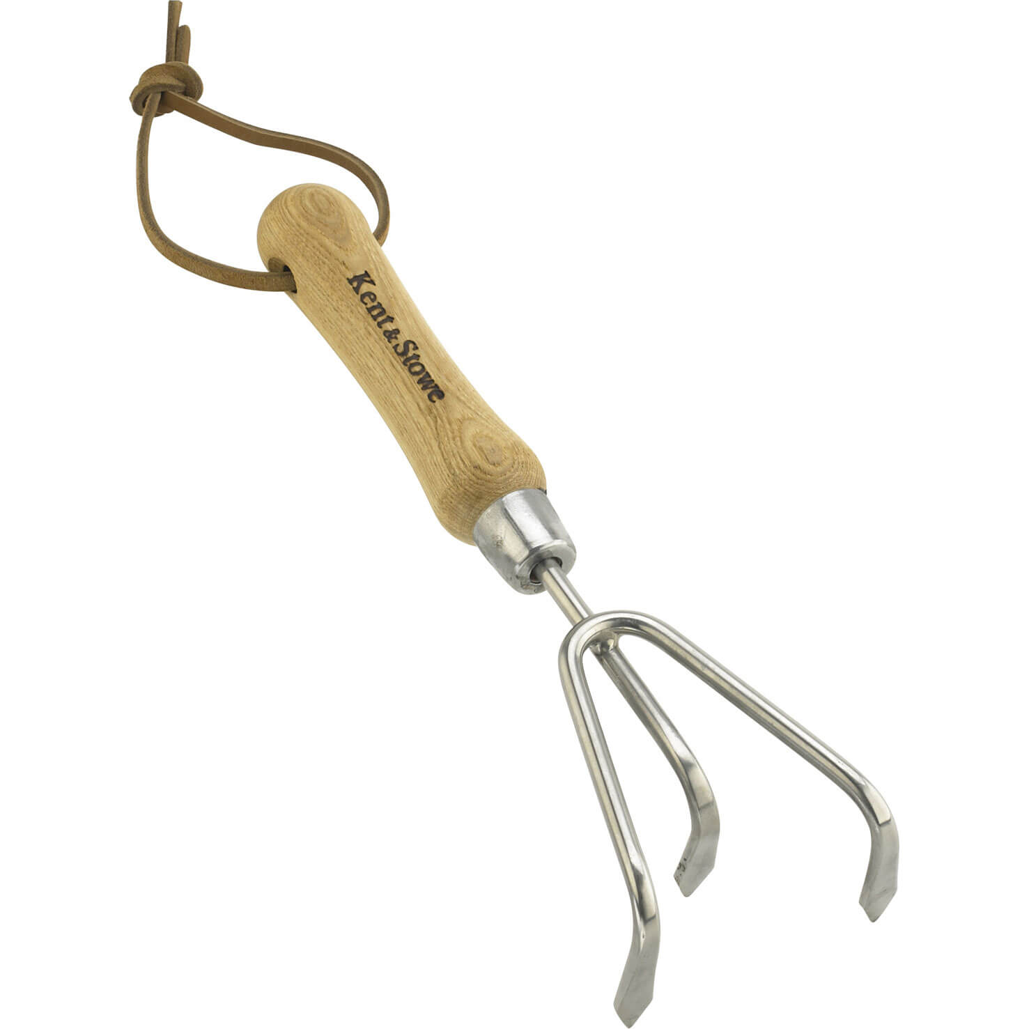 Image of Kent and Stowe 3 Prong Stainless Steel Hand Cultivator