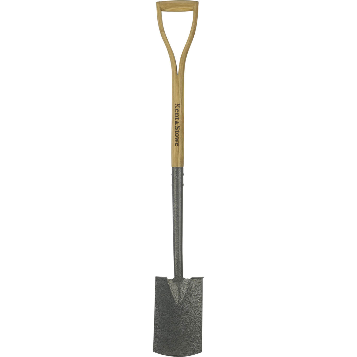 Image of Kent and Stowe Carbon Steel Border Spade 950mm Long