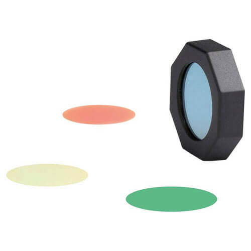 Image of LED Lenser AntiRoll Filter Set for B7 H14 H14R L7 L7E M7 MT7 M7R M8 P7 T7 Red Yellow Blue Green Filters