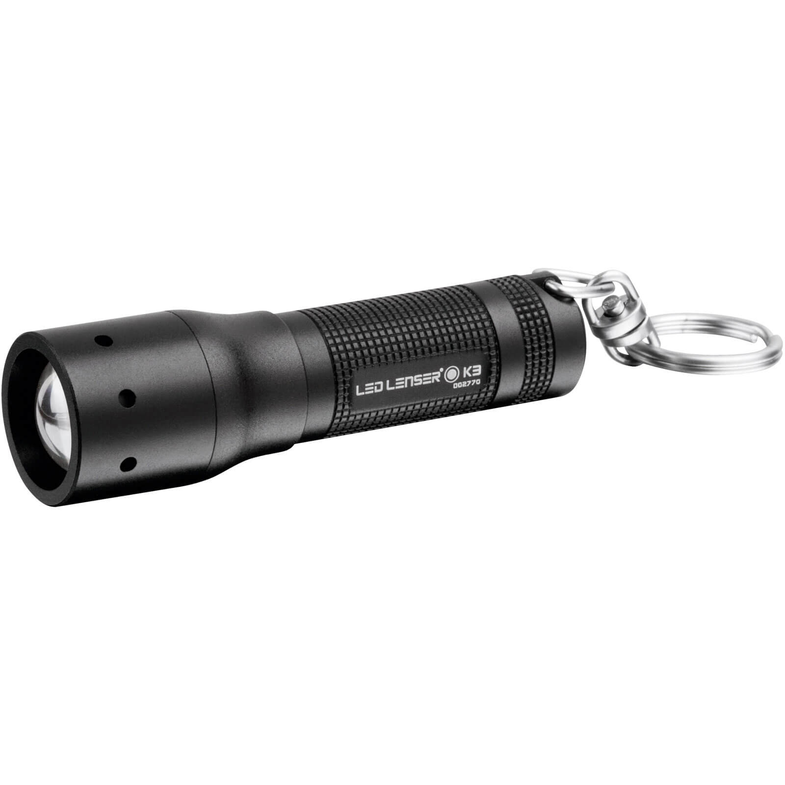 Image of LED Lenser K3 Focusing Micro Keyring LED Torch Black in Gift Box 15 Lumens