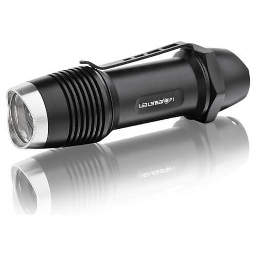 Image of LED Lenser F1 Torch Black in Gift Box 400 Lumens