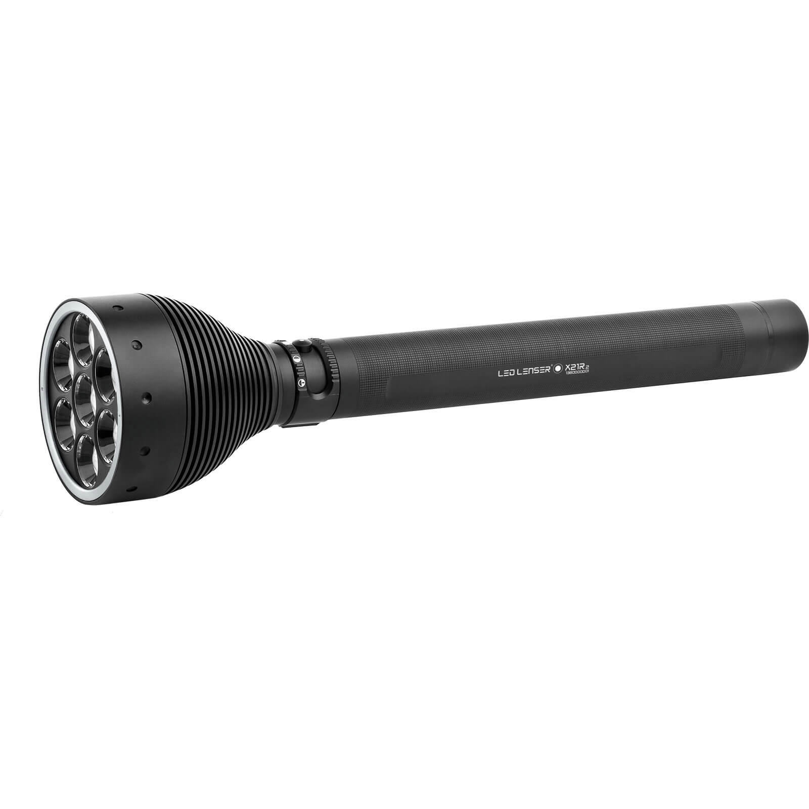 Image of LED Lenser X21R2 Rechargeable Focusing LED Torch Black in Hard Case 3200 Lumens