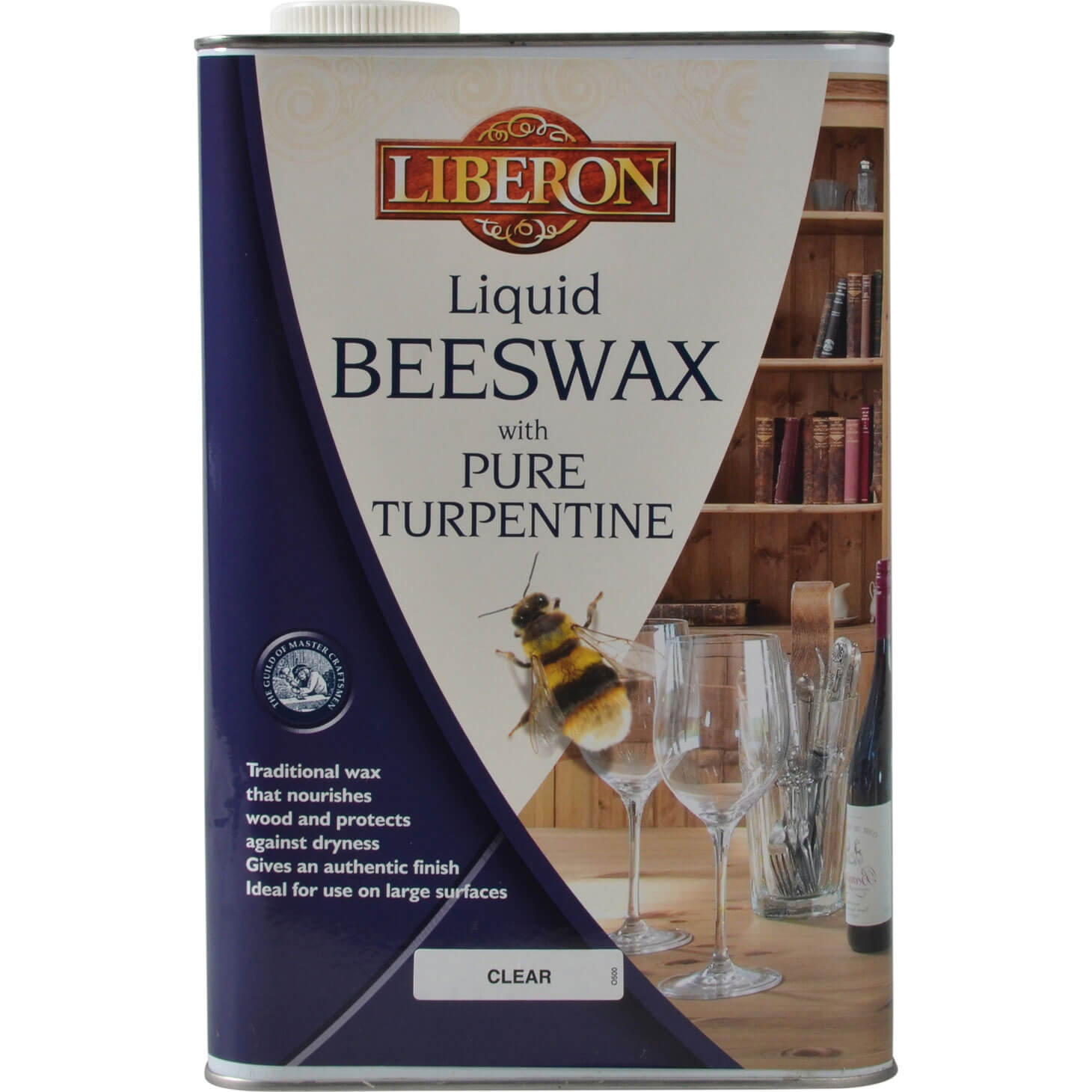 Image of Liberon Beeswax Liquid Clear 5 Litre