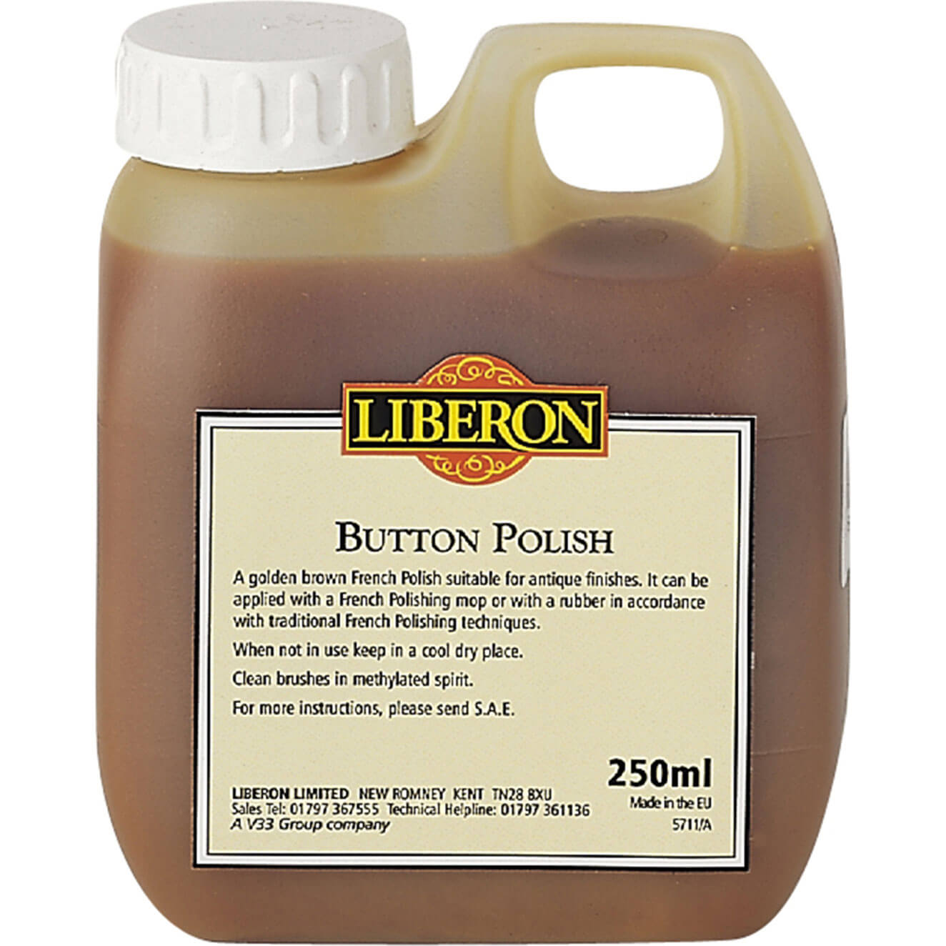 Image of Liberon Button Polish 250ml