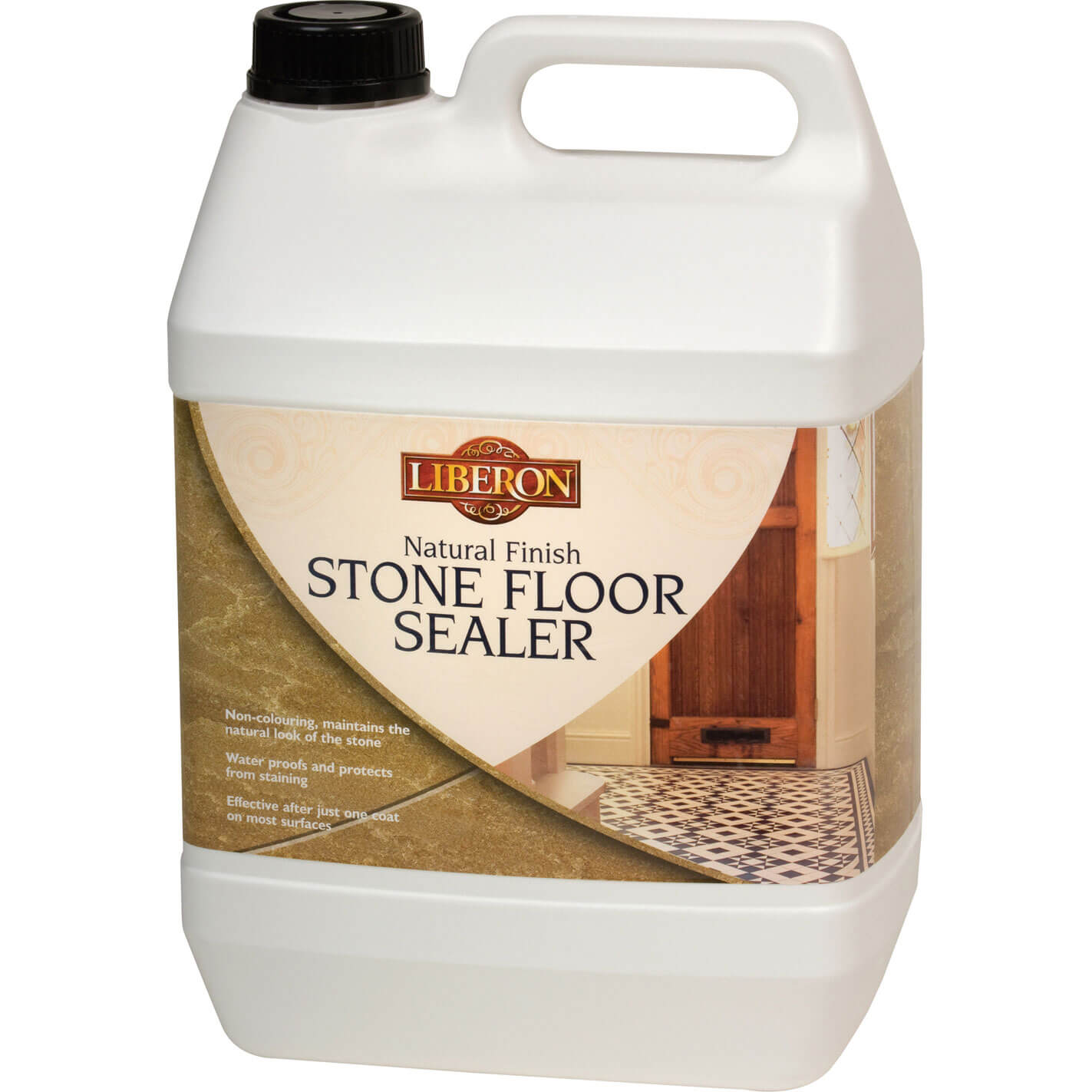 Image of Liberon Natural Finish Stone Floor Sealer 5 Litre