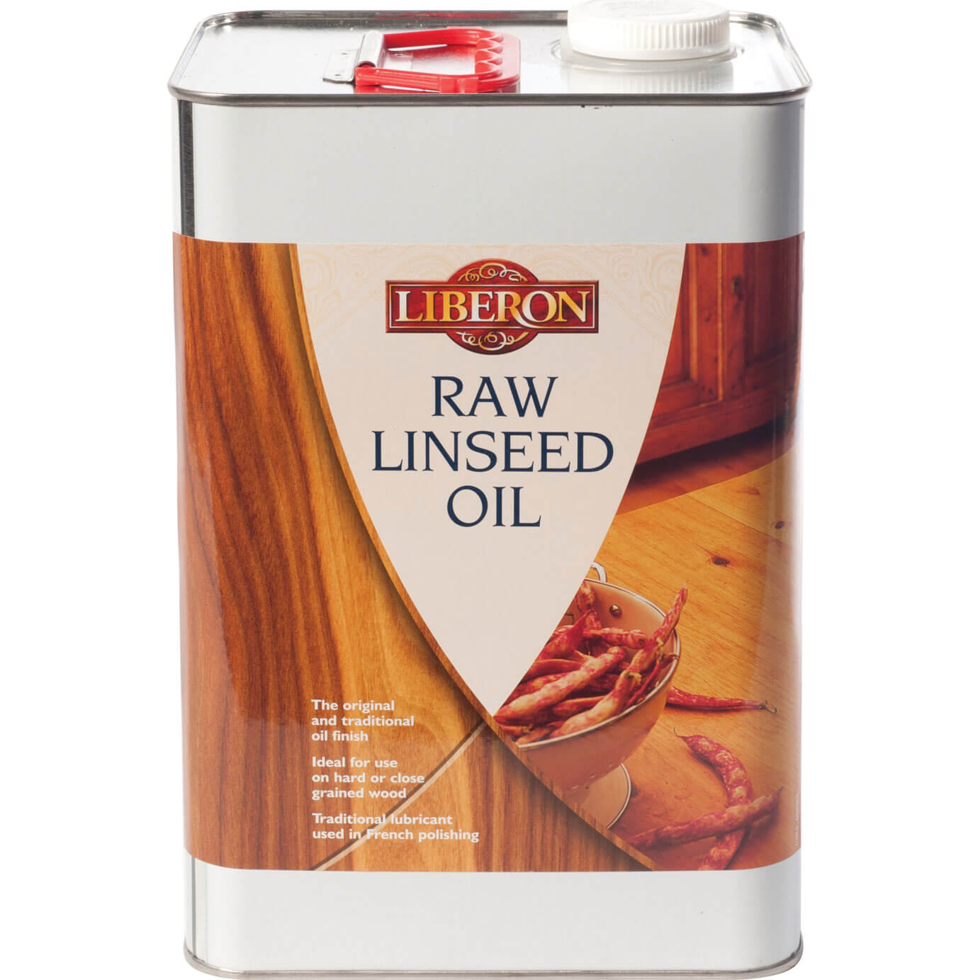 Image of Liberon Raw Linseed Oil 5 Litre