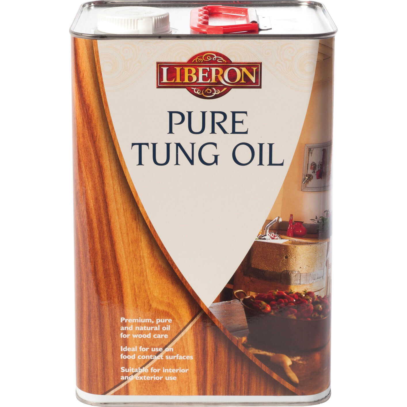 Image of Liberon Pure Tung Oil 5 Litre