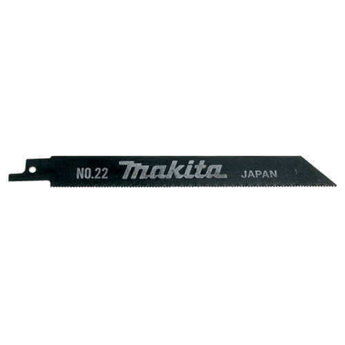 Image of Makita 7921471 Metal Reciprocating Saw Blades 160mm Pack of 5