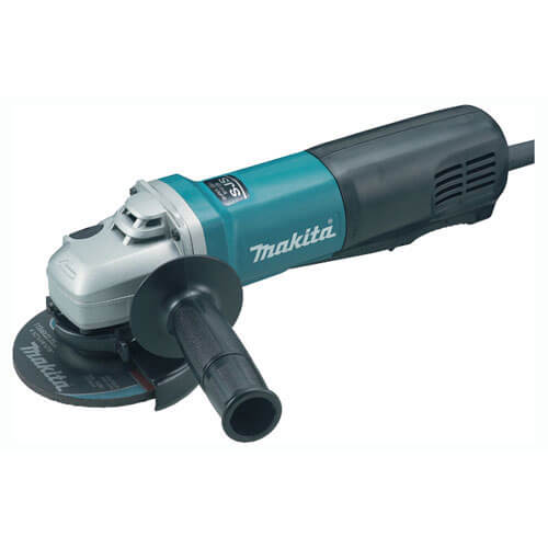 Image of Makita 9564PZ Angle Grinder 115mm 45 Disc 1100w 110v