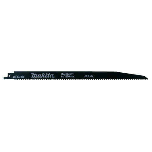 Image of Makita B03030 Wood Reciprocating Saw Blades 290mm Pack of 5